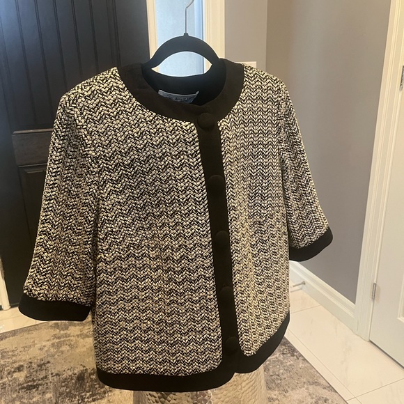 Vintage Anne de Villers Paris jacket blazer size medium / large cute🖤 - Picture 15 of 17